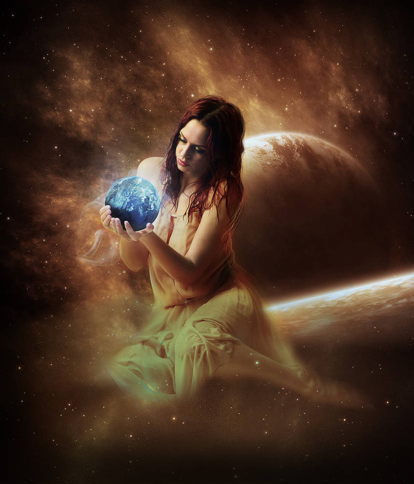 Goddess of Earth by guruakki