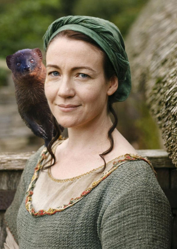 Hunith and Her Daemon by LJ-Todd on DeviantArt