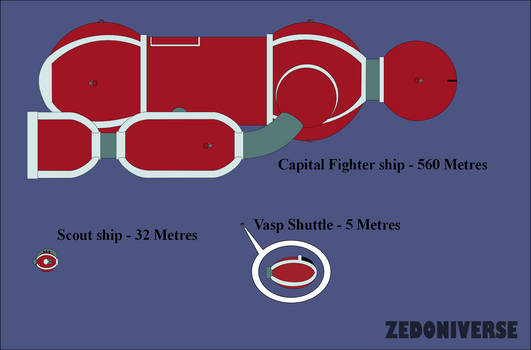 Zedoniverse Spaceships Vasp small ships