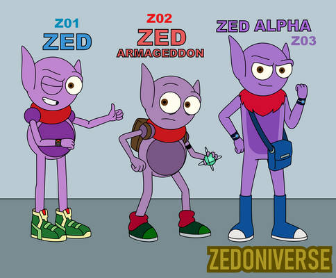 3 Zeds 3 Universes