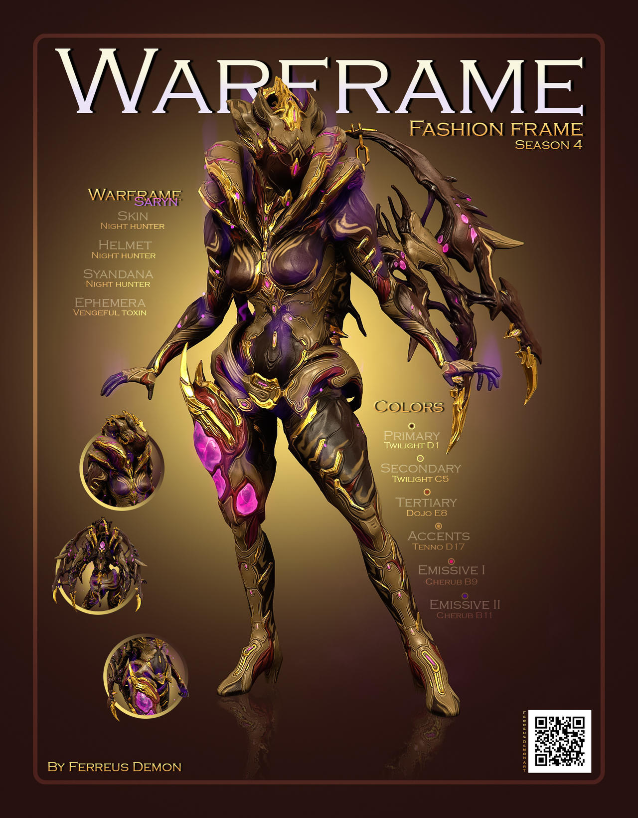 Saryn Ragdoll Saryn by FerreusDemonArt on DeviantArt