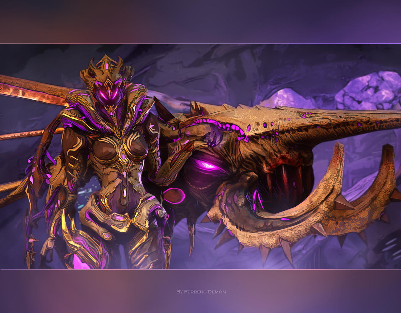 Saryn by FerreusDemonArt on DeviantArt