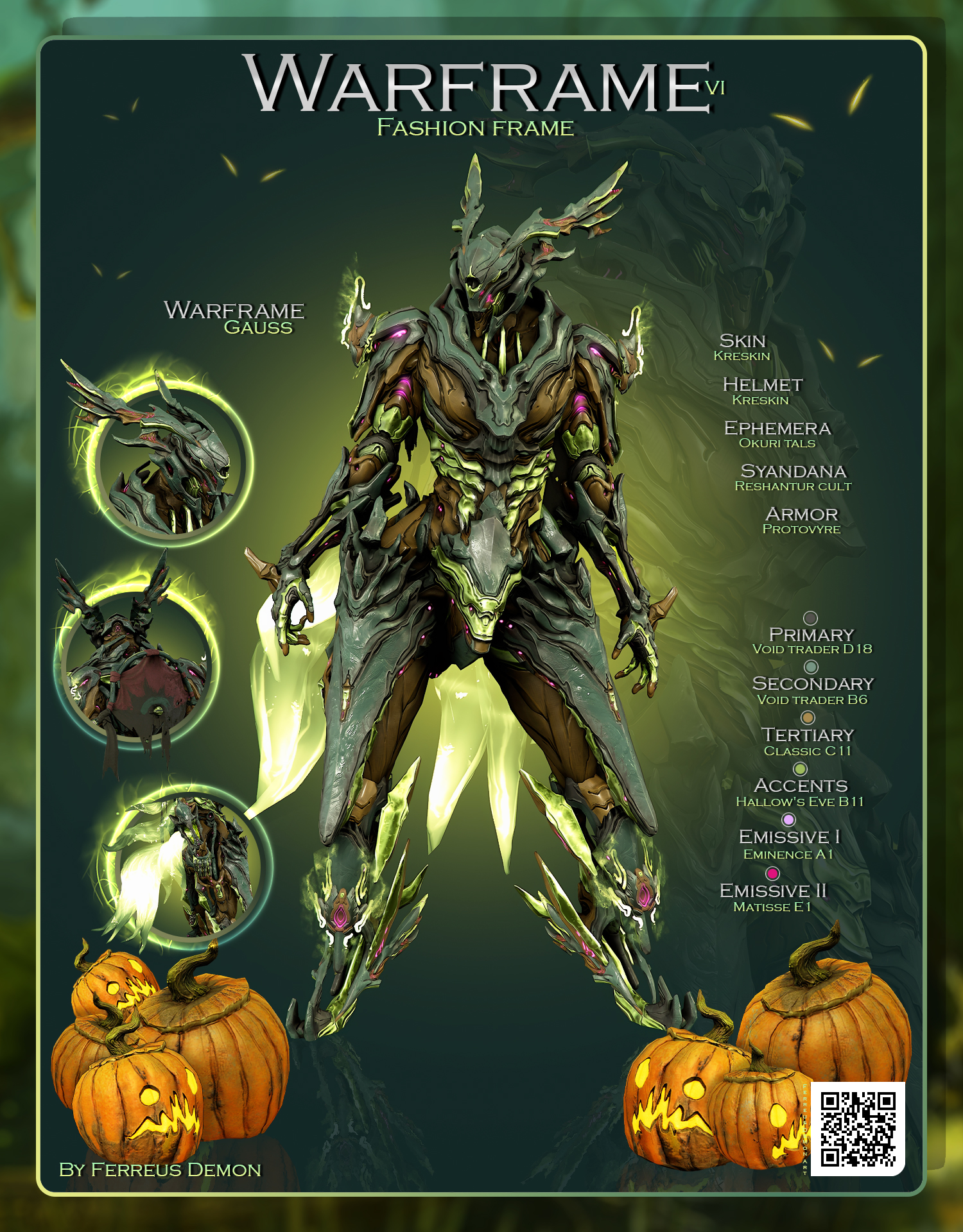 Gauss fashion frame by FerreusDemonArt on DeviantArt