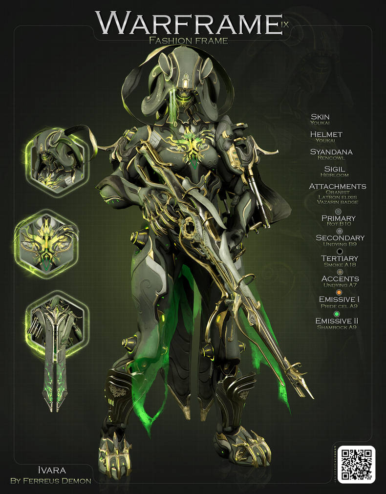 Ivara Prim Ivara fashion frame by FerreusDemonArt on DeviantArt