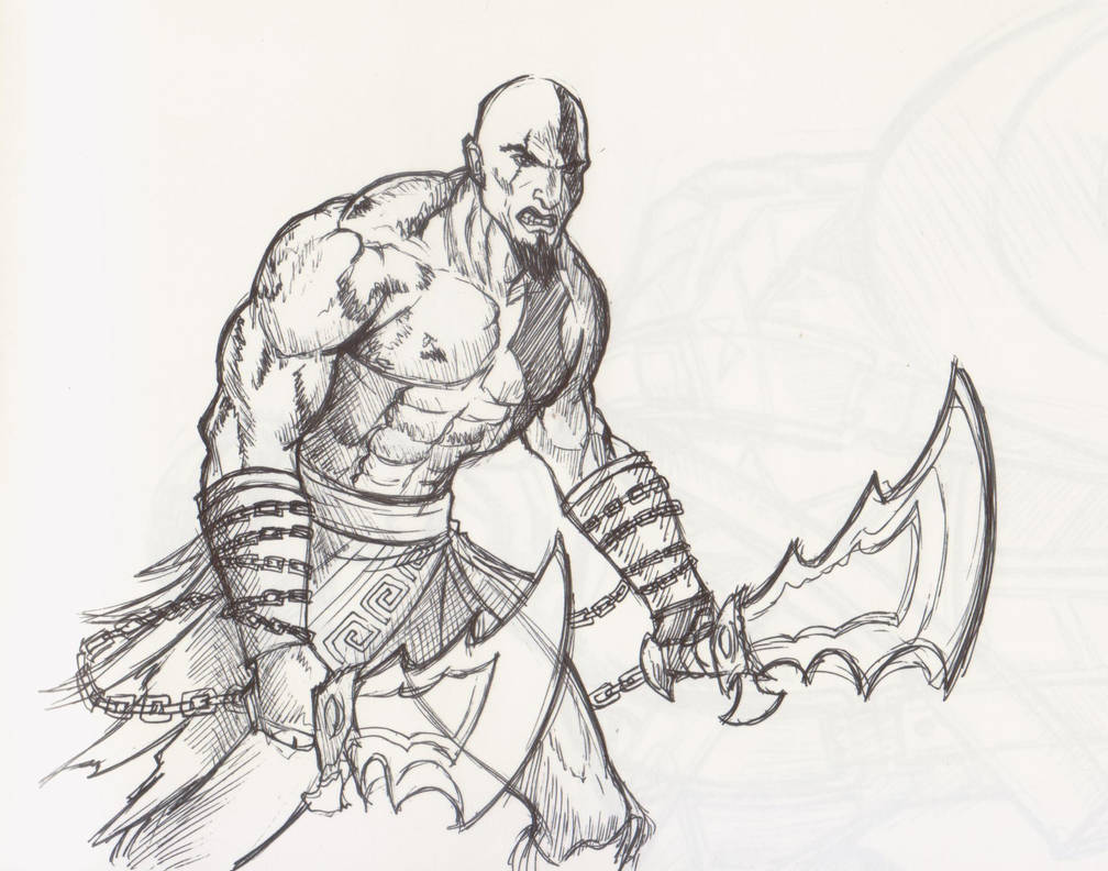 Kratos God of War By Wavingcolours On DeviantArt kratos-god-of-war-by-wavingcolours-on-deviantart