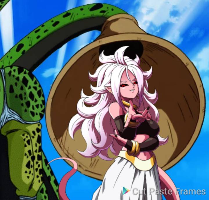 If Cell Absorbed Majin Android 21 by 8410 on DeviantArt