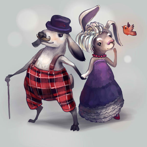 Deviantart Sir Rabbits Rabbits by antiqueTiger on DeviantArt
