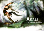 Akali, fist of shadow (part one) by nfouque