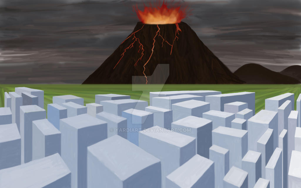 Volcano Deviantart Volcano by YardiArt on DeviantArt