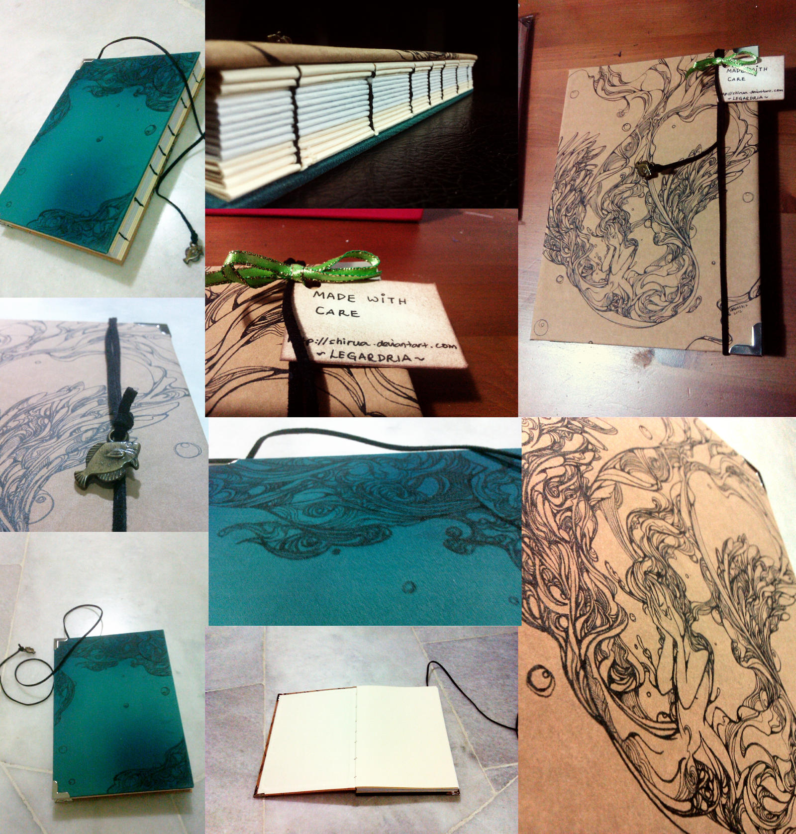 Underwater Handbound Book [SOLD]