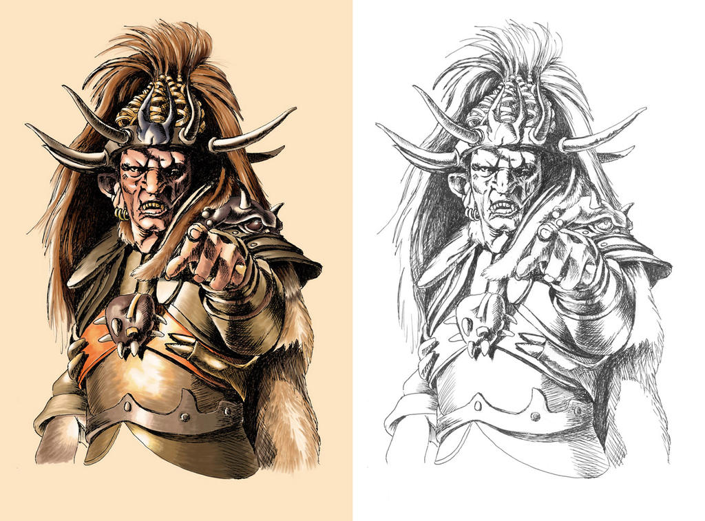 Orc by Yuran1 on DeviantArt