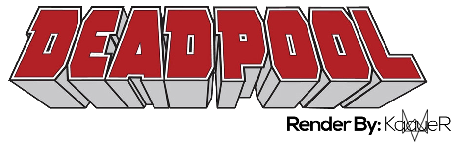 Deadpool Logo Render by KaaueR on DeviantArt
