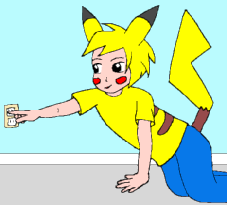 Pikachu Boy colored