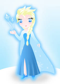 Elsa colored lineless