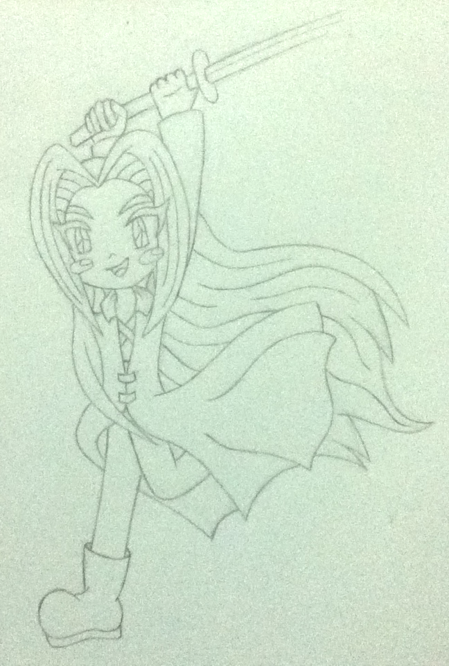 Sephiroth (Final Fantasy VII) sketch