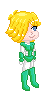 Ronin Warriors Sage pixel doll