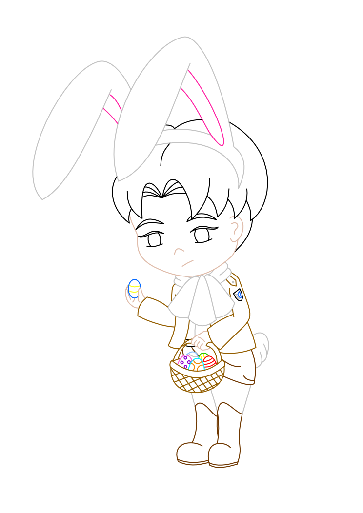 Levi bunny lineart