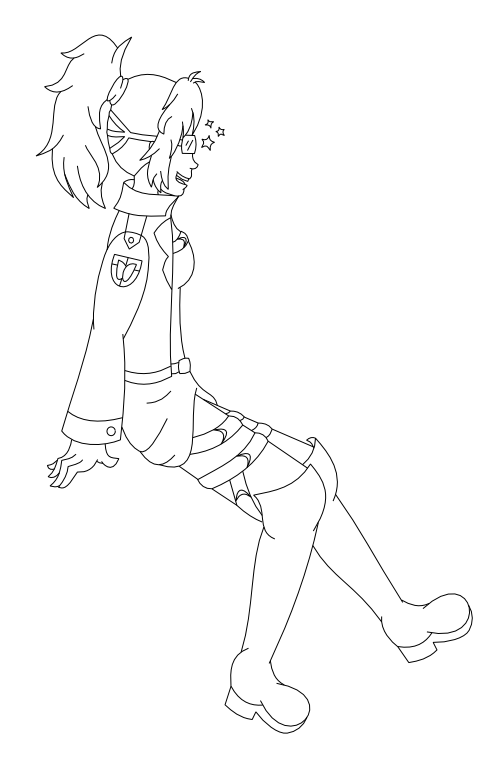 Attack on Titan Hange Zoe lineart