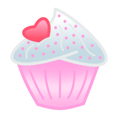 Pink Cupcake Transparent