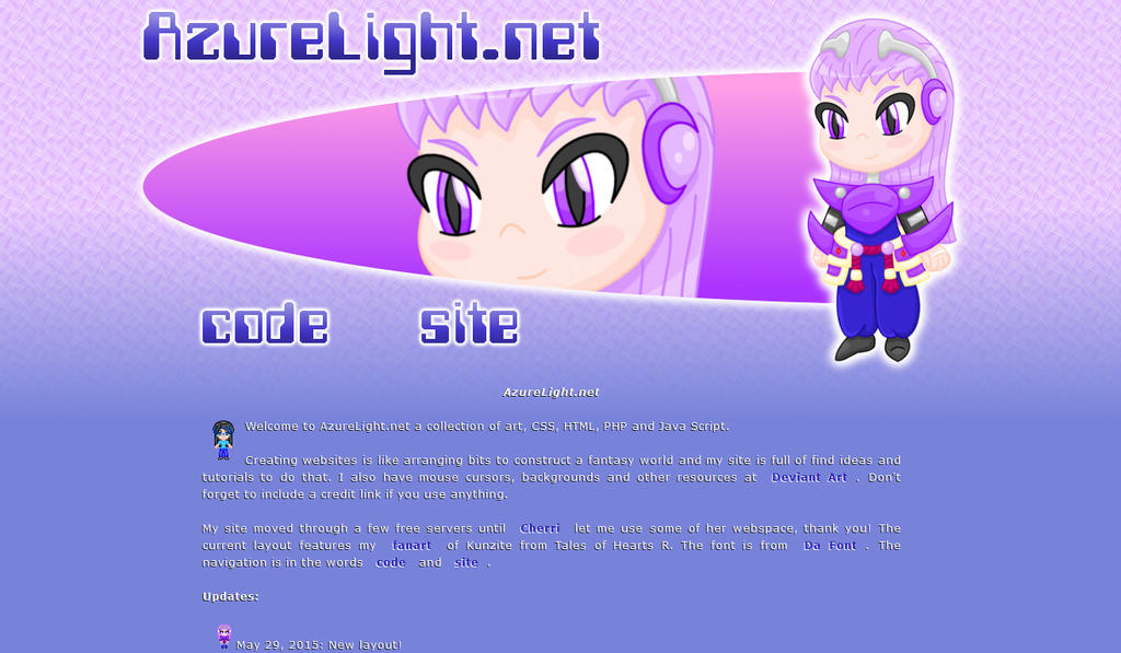 Azure Light Net Kunzite Layout