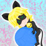 Chat Noir ball of yarn