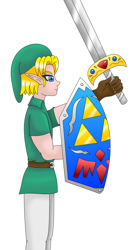 Link Legend of Zelda transparent