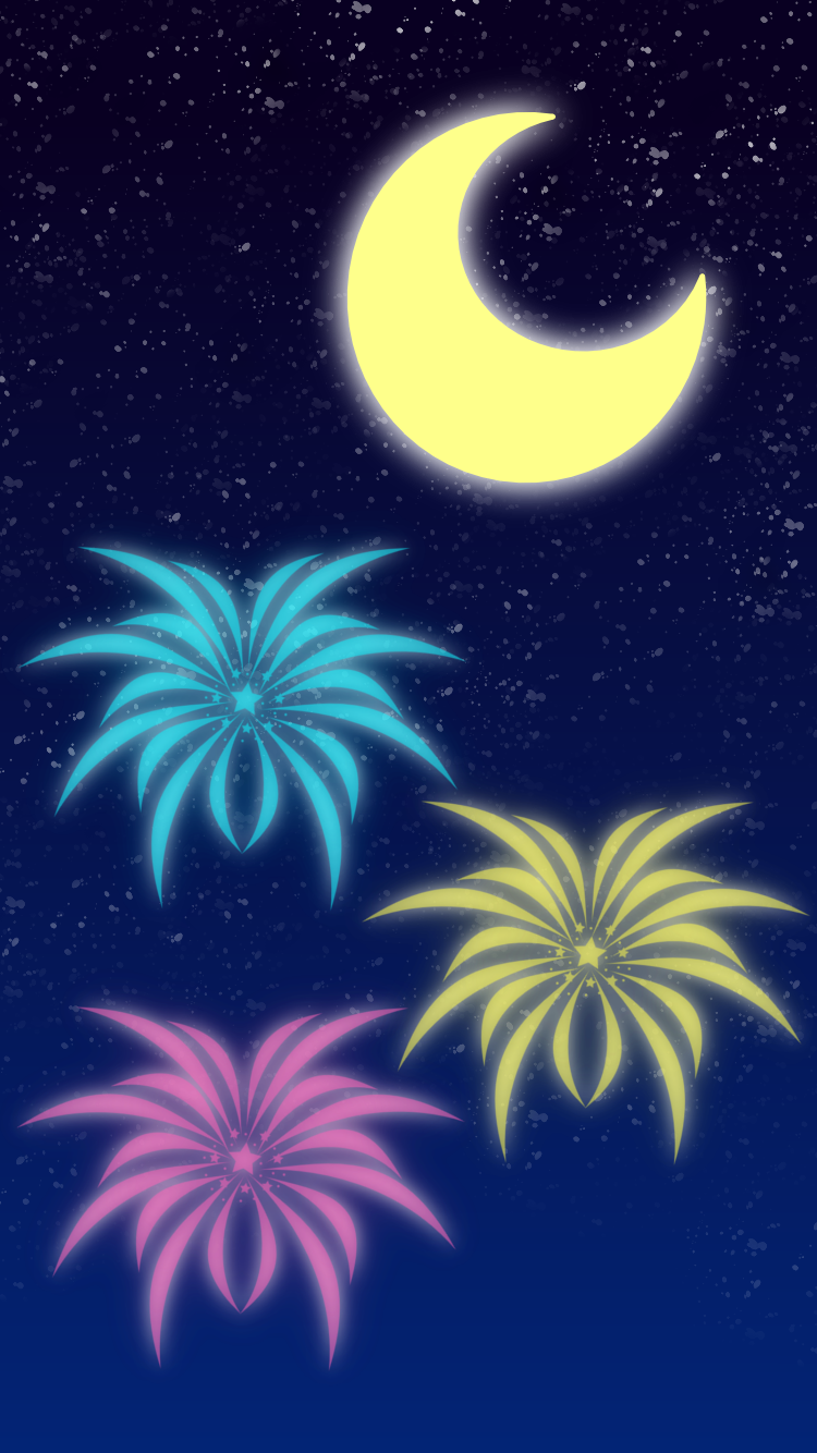Fireworks iPhone Wallpaper