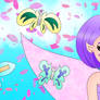 Butterfly Fairy Purple