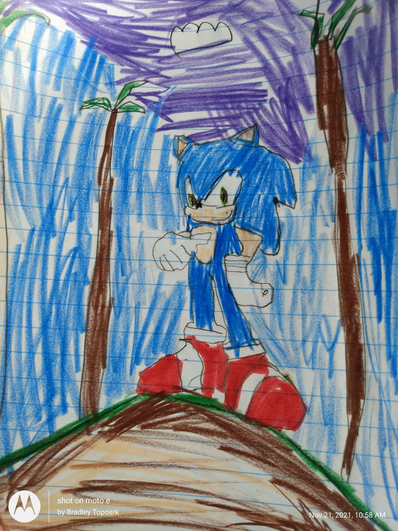 Deviantart Soni Sonic the Hedgehog by LuigiFan640 on DeviantArt