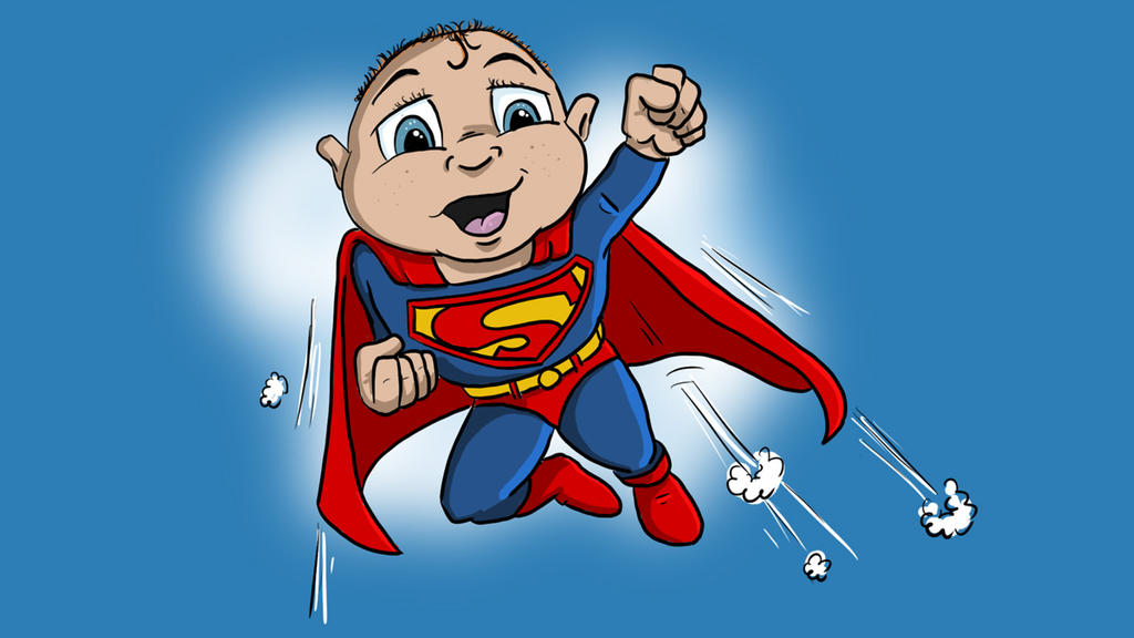 Superbaby Cartoon Drawing by Jason-Venus on DeviantArt