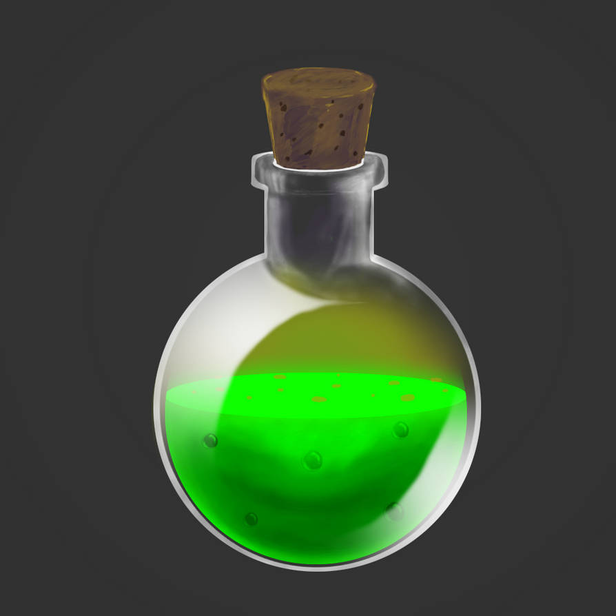 Бутылка с зельем. Колба с зеленой жидкостью. Зеленое зелье. Баночки для зелий.