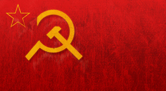 Neo-Soviet Flag Design