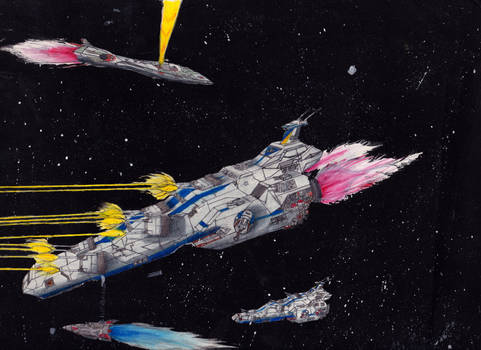 Classic Space Battle: Full Frontal Barrage