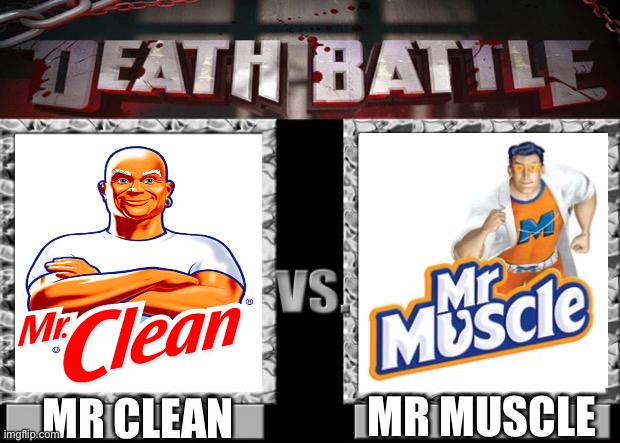 Death battle mr clean vs mr muscle by connorm1 on DeviantArt
