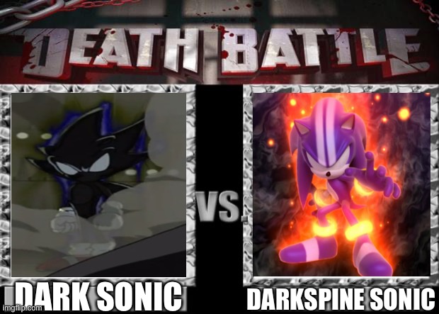 Darkspine sonic vs Excalibur sonic : r/DeathBattleMatchups