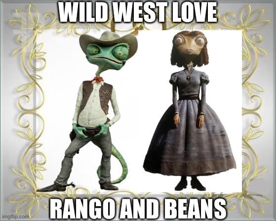Rango and Beans by connorm1 on DeviantArt