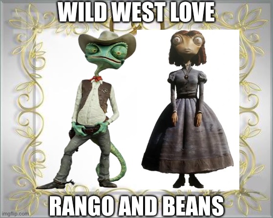 Rango and Beans by connorm1 on DeviantArt