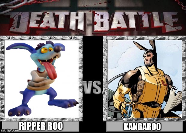 Ripper Roo Fight Death battle ripper roo vs kangaroo by connorm1 on DeviantArt