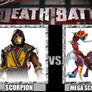 Death battle scorpion vs mega scorpion