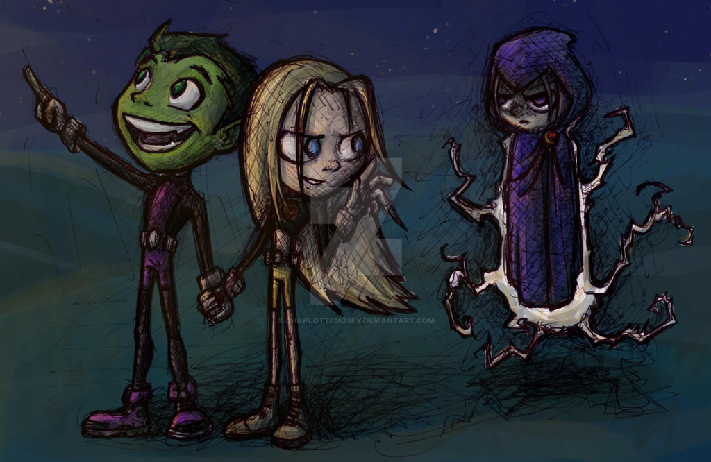 Terra Beast Boy And Raven By Charlottemosey On Deviantart Terra Beast Boy And Raven By Charlottemosey On Deviantart
