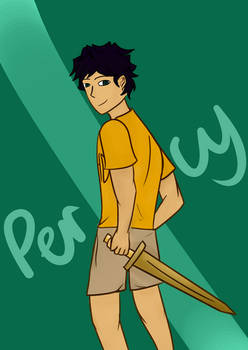 Percy and his stupidly adorable smirk