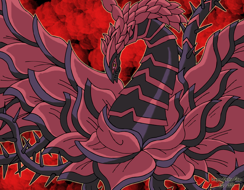 Black rose dragon anime