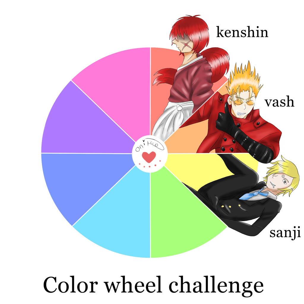 Color Disc Challenge Color wheel challenge 3 by OniPao on DeviantArt
