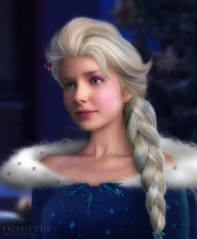 Elsa Realistic real Elsa by rmchaix on DeviantArt