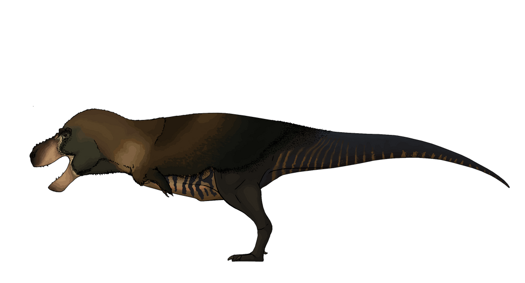 T, rex model concept/ lineart