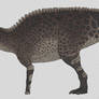 Edmontosaurus lineart