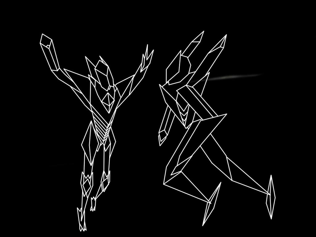 Polygon Robot Animation Poligon Bots by Heartlight67 on DeviantArt