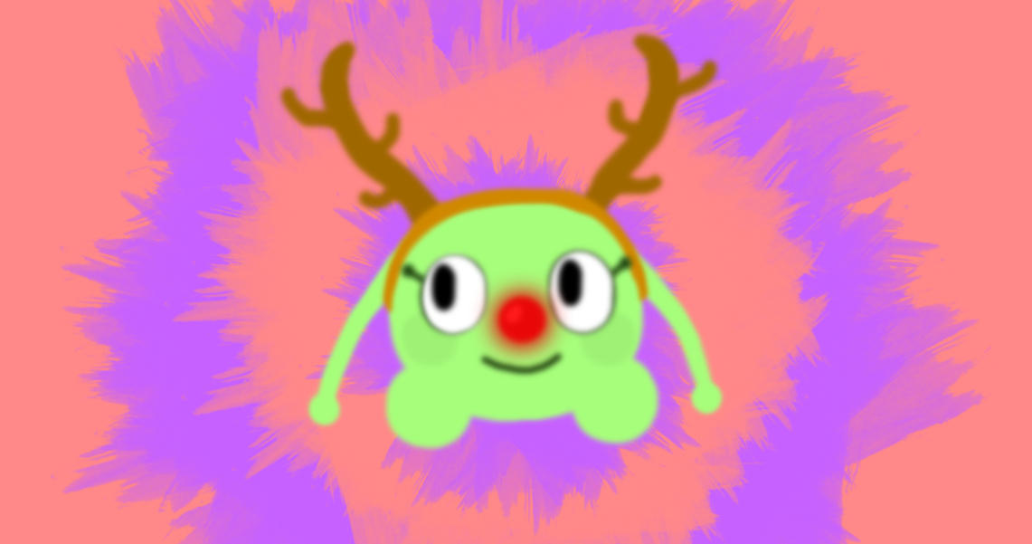 Rudolph the Red Nosed Alien V2 by DreamyBones on DeviantArt