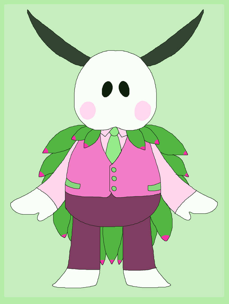 Leafy the Leaf Sheep Slug by DreamyBones on DeviantArt