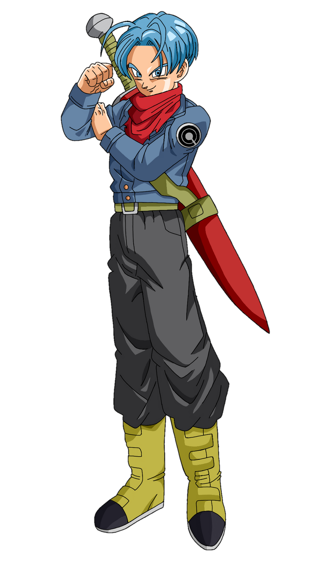 Future Trunks Render (DBS) by ElHj on DeviantArt